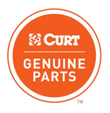 CURT 12" RV Brake Drum Hub for 6,000-lb Axle - 6 on 5.5", 1/2" Stud (Fully Assembled) #814202
