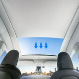 2020- 2025 Model Y Electric Retractable Roof Sunshade Sun Protection Shade for 2025+ Model Y Juniper