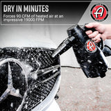 Mini Air Cannon Car Dryer Blower for Safe and Efficient Car Detailing
