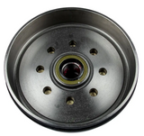 CURT RV Brake Drum Hub for 7,000-lb. Axle - 8 on 6.5", 9/16" Stud (Fully Assembled) #814204