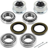 JADODE Trailer Hub Bearings Kits 15123/22580 with 21333TB 10-10 & 22333TB 10-36 Two Grease Seals, Dust Cover and Cotter Pin Trailer Axle Bearing Kits Fits 5200-6000 lbs Axles Set of 2