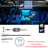 Center Console + Dashboard Ambient Light for 2021-2023 Tesla Model 3/Y Interior Light | Tlyard