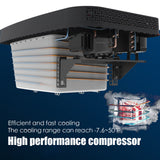 2020-2025.02 Model Y Ventilated Cooling Seat Covers + 35L Smart App-Controlled Trunk Fridge Combo-Stay Cool & Fresh