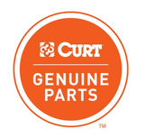 CURT 10" RV Brake Drum Hub for 3,500-lb Axle - 5 on 4.5", 1/2" Stud (Fully Assembled) #814200