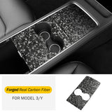 Center Console Real Carbon Fiber For 2017-2024 Tesla Model 3/ Y