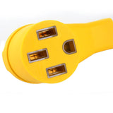 RV Electrical Power Adapter Cord-15A Male to 50A Female 12inch Power Cord，ETL Listed