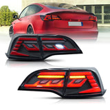Eagle Eye Style LED Tail Light  (1 Pair) For Tesla Model 3/ Y