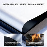 Electric Windshield Sunshade for Model Y/Y Juniper & Model 3/3 Highland Auto-Retractable One-Touch Control Smart Sunshade | Tlyard