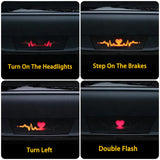 Tesla Model Y Heartbeat Pilot Light Additional Taillight