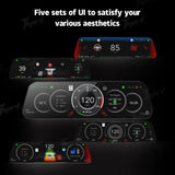 T9 Pro 9.6-inch Gen 2 CarPlay Head-Up Touch Display Instrument Cluster for Tesla Model 3/Y/Model 3 Highland/Model Y Juniper