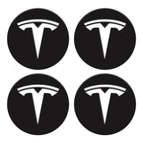 Tesla Logo 4 PCS Hubcaps Center Cover For Model 3 & Y & 3 Highland & Y Juniper