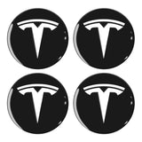 Tesla Logo 4 PCS Hubcaps Center Cover For Model 3 & Y & 3 Highland & Y Juniper