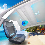 2017-2023.09 Model 3 Ventilated Cooling Seat Cover + Smart Voice Control Electric Retractable Sunshade Combo – Premium Car Cooling & Sun Protection Accessories