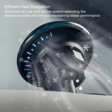 Model 3 & Y 15W Fast Wireless Charging Magnetic Car Phone Holder with Halo Ambient Light for Model 3 Highland/ Y Juniper