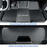 2025+ Model Y Juniper TEP 6PCS Floor Mat Set Trunk and Floor Mats Non-slip Waterproof & Easy-Clean Durable Car Mats