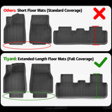 2025+ Model Y Juniper TEP 6PCS Floor Mat Set Trunk and Floor Mats Non-slip Waterproof & Easy-Clean Durable Car Mats