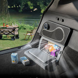 2020-2025 Tesla Model Y Retractable Sunshade + 16L Compressor Fridge – Ultimate Summer Cooling Combo for Model Y & Juniper