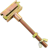 E-Track Heavy-Duty Spare Tire Mount – 5-inch Bolt Hanger for Enclosed Trailers, Trucks, Semis, and Garages | Steel Spare Wheel Holder & E-Track Accessory