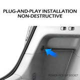 Model Y Trunk Hidden Car Refrigerator Rear Fridge 15L Large Capacity Camping Traveling