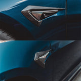 Carbon Fiber Coated Camera Frame Decoration For 2017-2023 Model 3