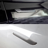 Real Carbon Fiber Door Handle Cover For Model 3/ Y Highland