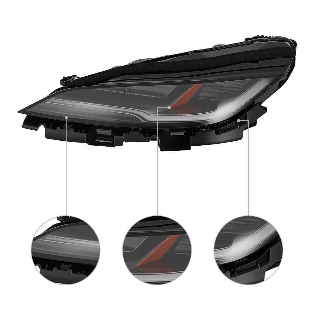 Upgrade your Tesla Model 3 Highland with LED headlights for better visibility, style, and durability. Easy to install and built to last.