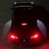 Angel Wing Welcome Light for Model 3/3 Highland & Model Y/Y Juniper Side Rearview Mirror Welcome Lights