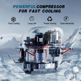 Tlyard Model Y/Model Y Juniper 20L Frunk Fridge Portable Car Refrigerator