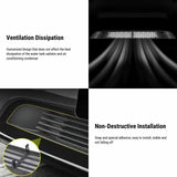 Tesla Model Y Front Bumper Insect Net Grill Cover - Protection Against Debris & Insects