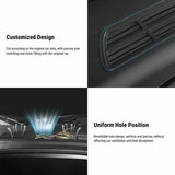 Air Intake Vent Cover for Tesla Model Y, designed to protect air intake from debris, insects, and other contaminants while maintaining optimal vehicle performance.