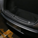 Anti-scratch rear bumper protector for Tesla Model Y 2025+, seamlessly fitting to protect against scratches and wear.