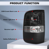 2004–2008 Ford F-150 Styleside tail light assembly pair – product detail 3
