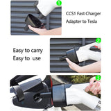CCS1 & J1772 Charging Adapter for Tesla Model 3/Y - Fast & Slow Charging