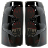 1999-2006 Chevy Silverado 1500 2500 3500 Smoke Tail Lights Brake Lamps Pair