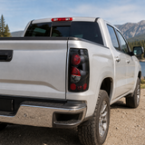 1999–2006 Chevy Silverado clear-lens black-housing tail light pair – product detail 7