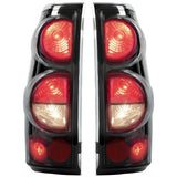 1999-2006 Chevy Silverado 1500 2500 3500 Smoke Tail Lights Brake Lamps Pair