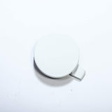 Tesla Model 3 (2017-2023) front bumper tow hook cover, OEM fit, durable ABS material, easy snap-on installation.