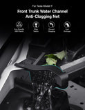 Front Trunk Water Channel Anti-Clogging Net for Tesla Model Y (2-Pack)
