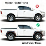 Heavy-Duty Extra Large Mud Flaps – 2024–2025 Toyota Tacoma