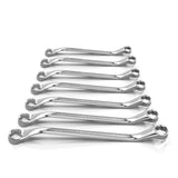 7-Piece Offset Bolt Extractor Wrench Set - Metric Sizes