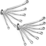 7-Piece Offset Bolt Extractor Wrench Set - Metric Sizes