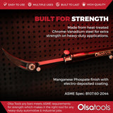 Adjustable length pry bar with pivoting head
