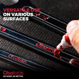 Oil-Based Paint Markers - Fade-Resistant & Weatherproof, Fine Tip
