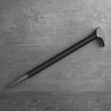 Rolling Head Pry Bar Set - 6" & 16" CR-V Steel, 1400 lbf-in Leverage