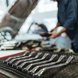 7-Piece Offset Bolt Extractor Wrench Set - Metric Sizes
