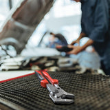 10-Inch Pliers Wrench with Smooth Jaws and Ergonomic Grip for Heavy-Duty Use