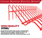Plier Organizer Rack for 16 Tools – Durable Steel with Anti-Slip Coating