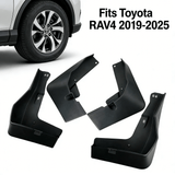 Molded Mud Flaps | 2019–2025 Toyota RAV4 Front Rear Splash Guards