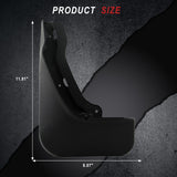 Molded Splash Guards | 2023–2026 Honda CR-V Front & Rear