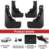 Molded Splash Guards | 2023–2026 Honda CR-V Front & Rear